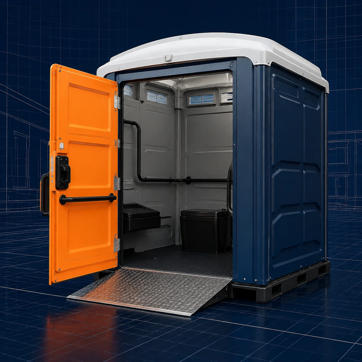Portable restroom rental planning for North Canton, OH
