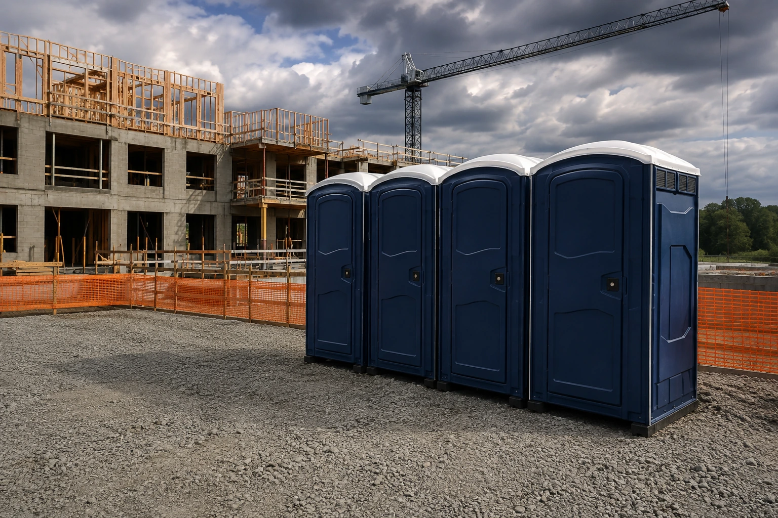 Portable restroom rental planning for Beach City, OH